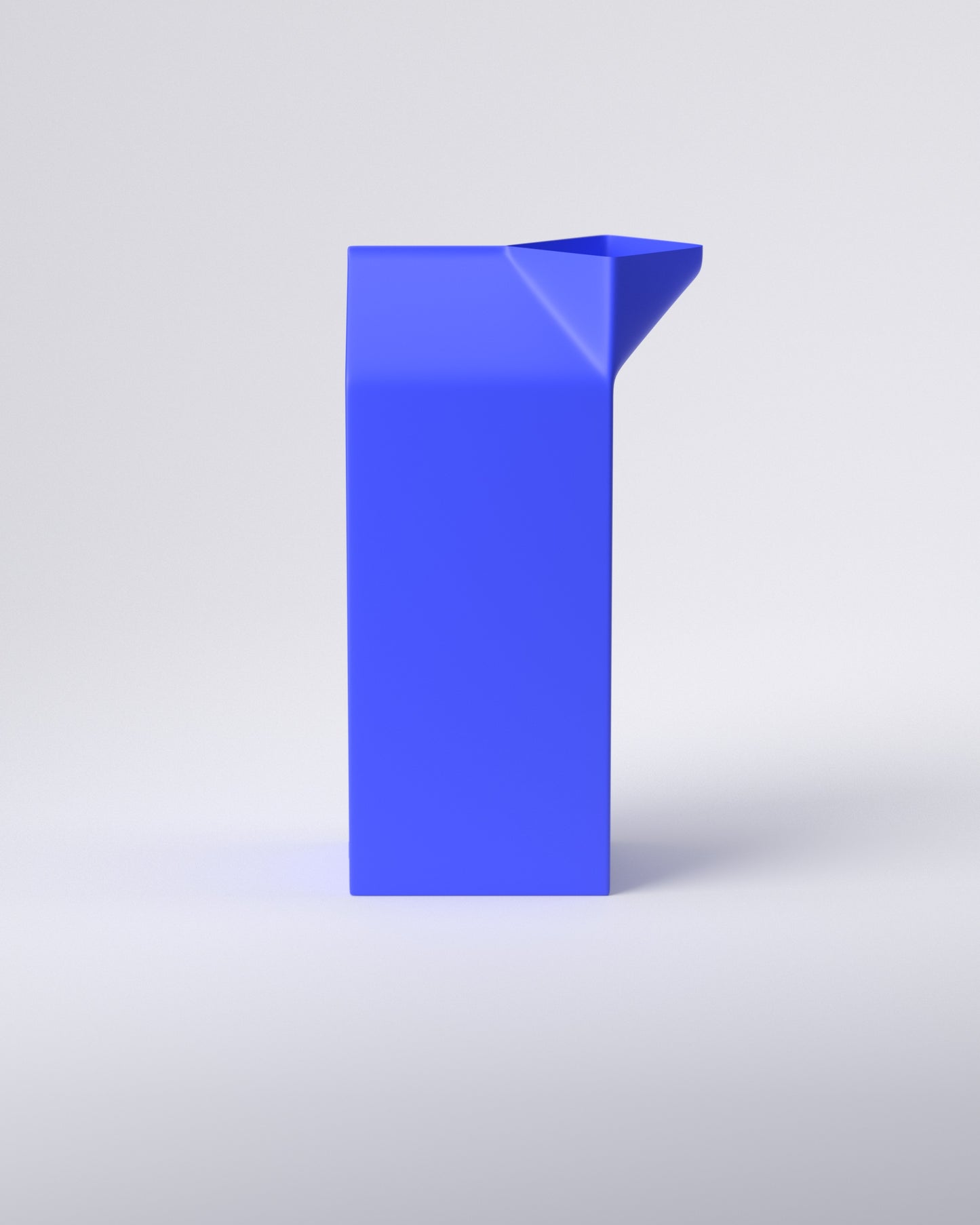Milk carton vase - 3D printed