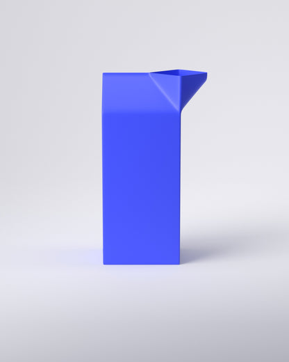 Milk carton vase - 3D printed