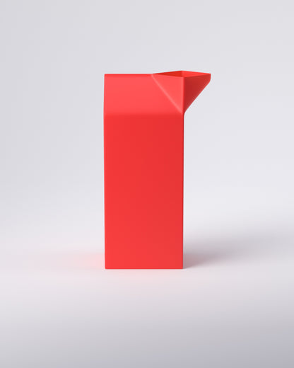 Milk carton vase - 3D printed